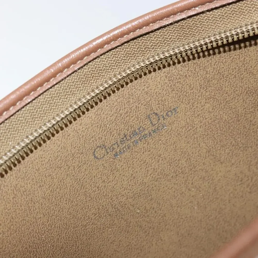 Dior Honeycomb Canvas Clutch Bag Beige
